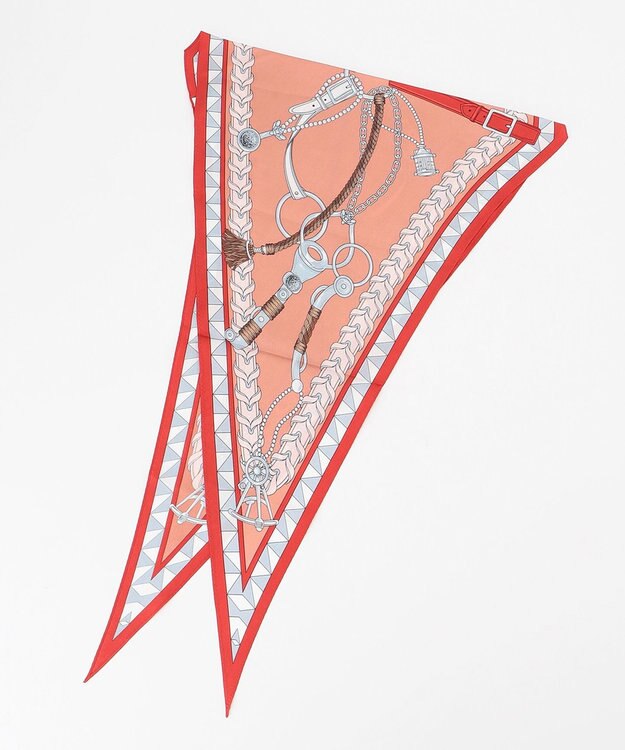 23区 ベルトロープダイヤスカーフ スカーレット