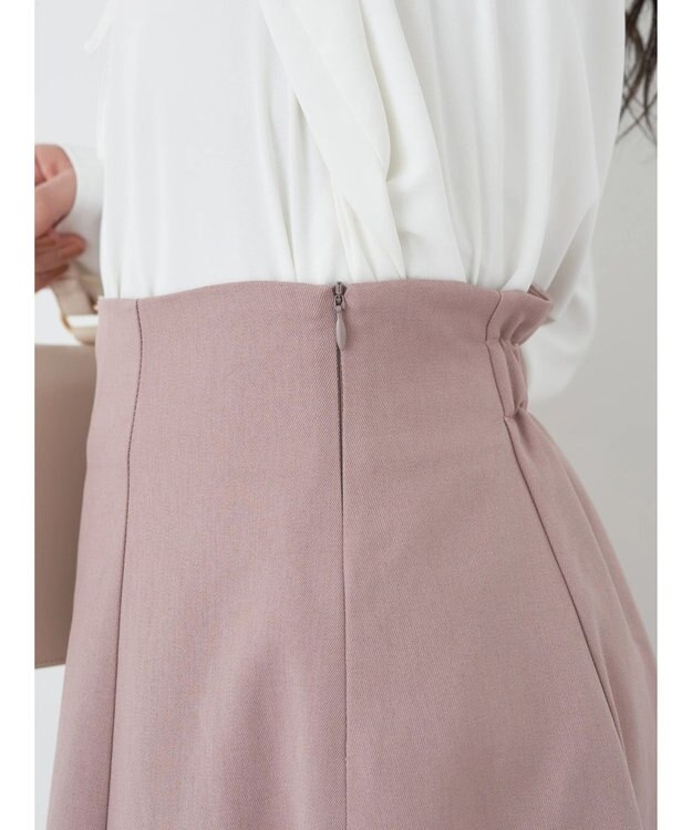 earth music&ecology すきな丈フレアスカート Pink