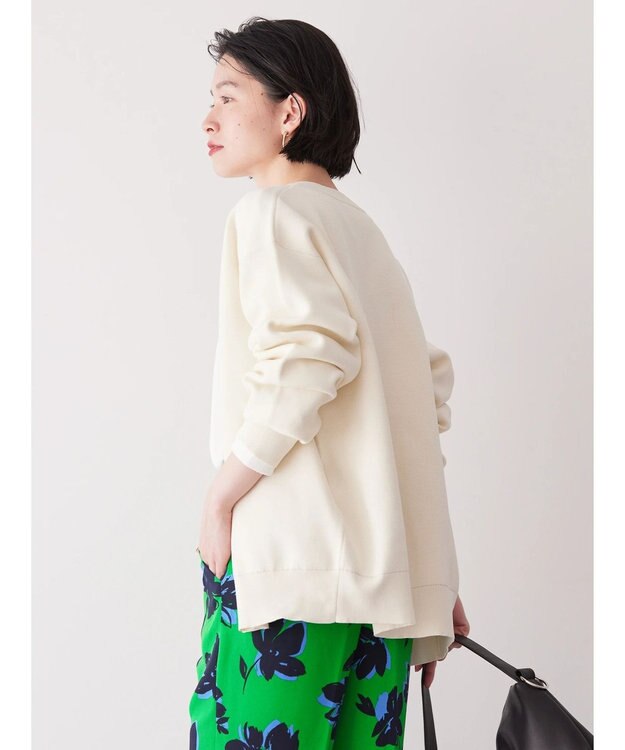 AMERICAN HOLIC エコカルットクルーネックカーディガン Off White