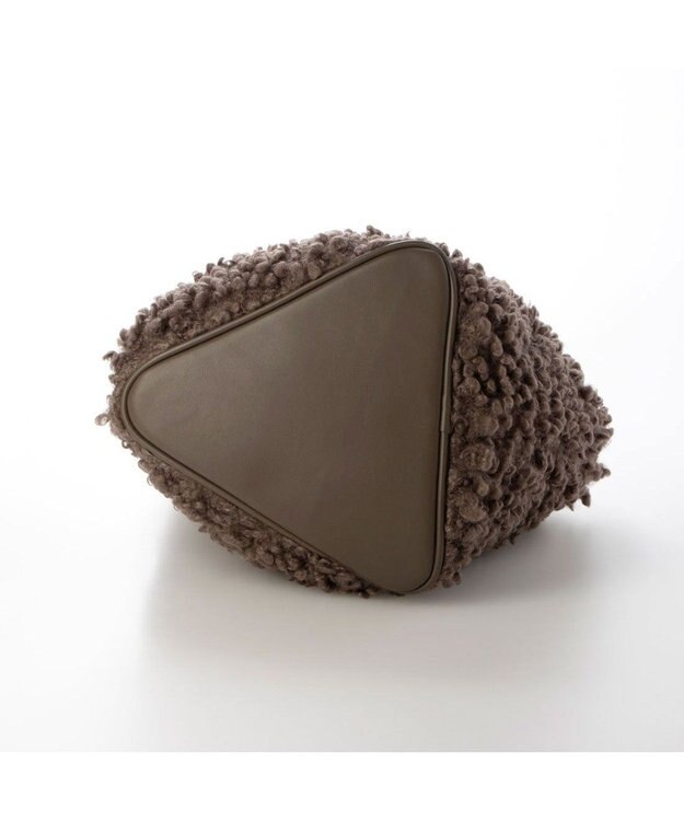 UNBILLION カシュカシュ cachecache / フェイクムートンハトメトートバッグ オーク