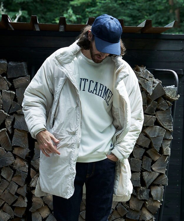 SHARE PARK MENS 【UNISEX】蓄熱中綿モンスターロングコート（L・XLサイズ） オフホワイト