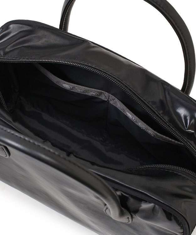 LeSportsac SQUARE TH CROSSBODY/アップタウンブラックシャイン/ブラック2 アップタウンブラックシャイン/ブラック2