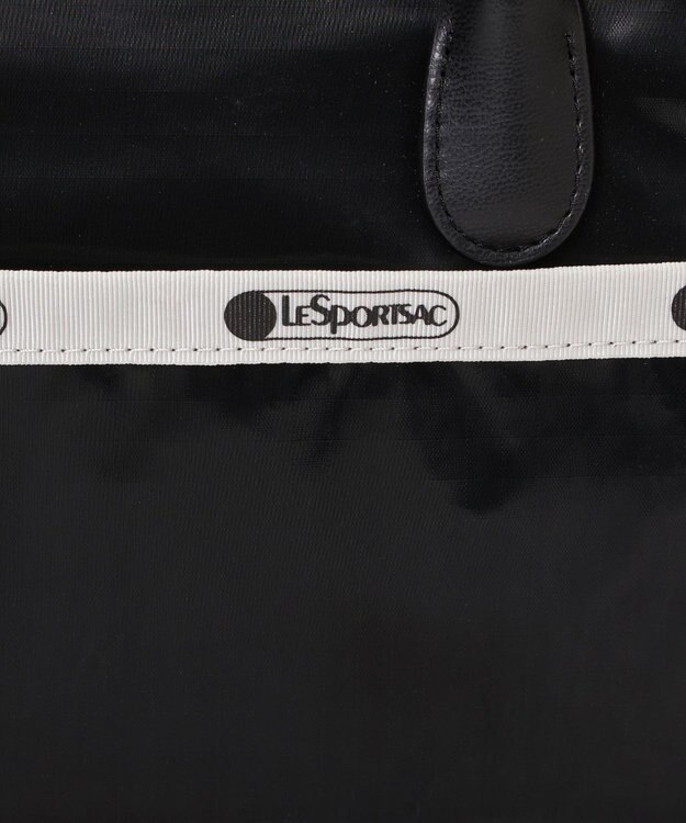 LeSportsac SQUARE TH CROSSBODY/アップタウンブラックシャイン/ブラック2 アップタウンブラックシャイン/ブラック2