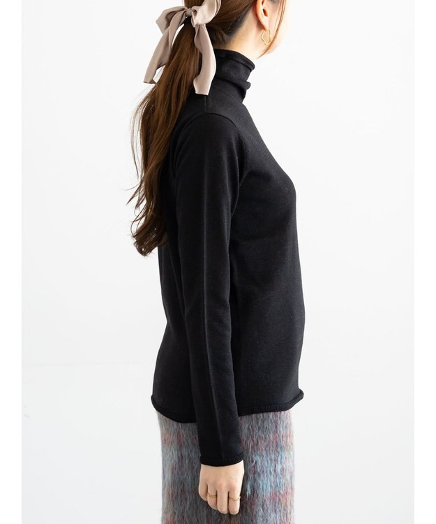 Te chichi ライトタートルニット ブラック