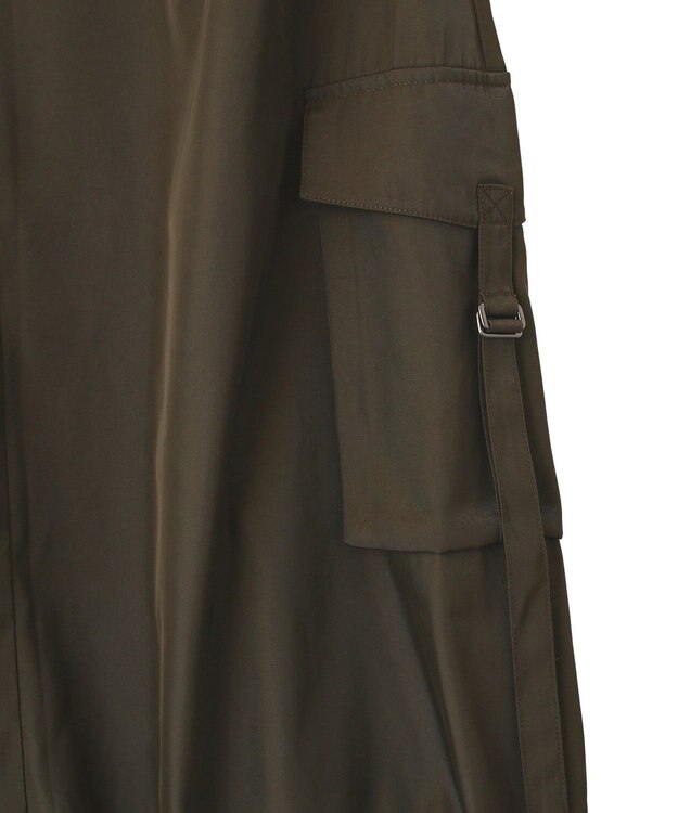 YECCA VECCA デニムMIXデザインサロペット Indigo