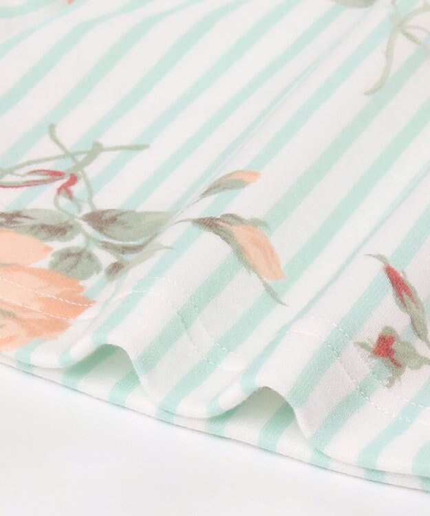 Wing パジャマ 綿100%(本体肌側) あったか 3Lまで対応 大きいサイズ 長袖 長ズボン 冬 レディース EP6023 ウイング／ワコール メロン