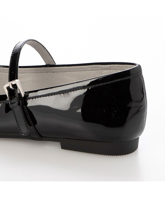 ing <ing>ソフトメリージェーンパンプス ブラックエナメル