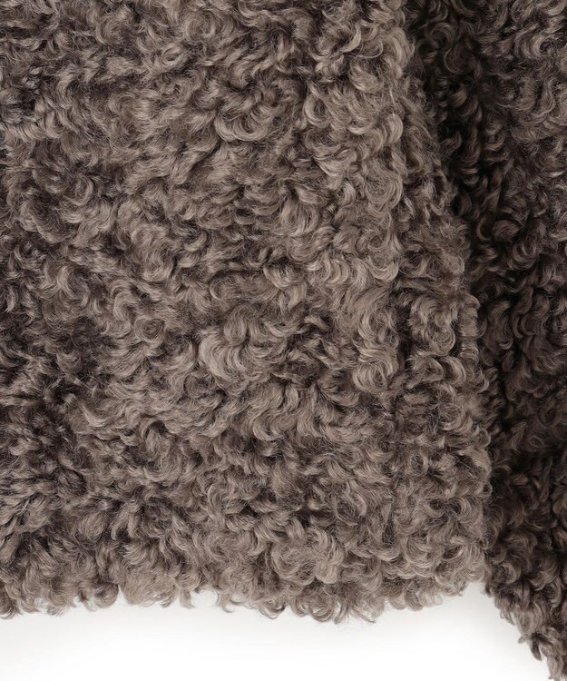 23区 ECOPEL カーリーファー ブルゾン グレー系