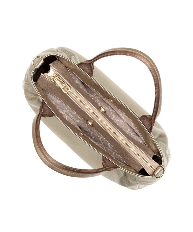 IBIZA プリード　ナイロン　2WAYバッグ アイボリー