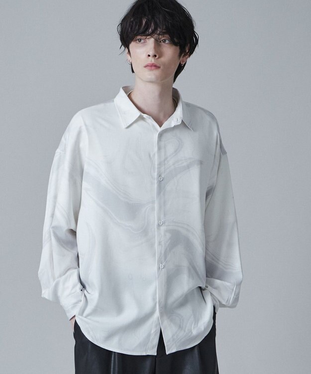 WEGO アムンゼンパターンBIGシャツ 柄2