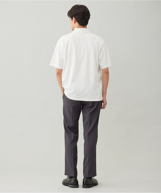 UNFILO MENS 【メンズノンノWEB掲載】快適さらさら冷感POLO【男女兼用】 ホワイト