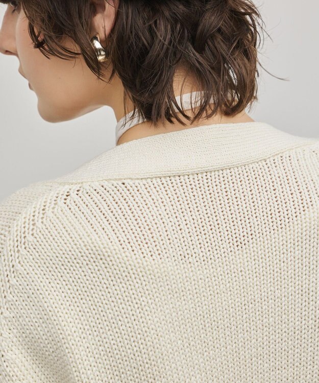 GRACE CONTINENTAL リリヤーンニットカーディガン キナリ