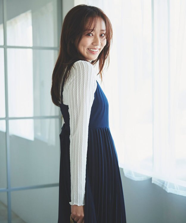 Feroux シアーパターンステッチ カットソー アイボリー系