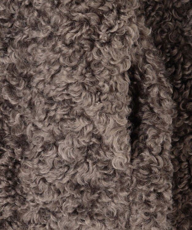 23区 ECOPEL カーリーファー ブルゾン グレー系