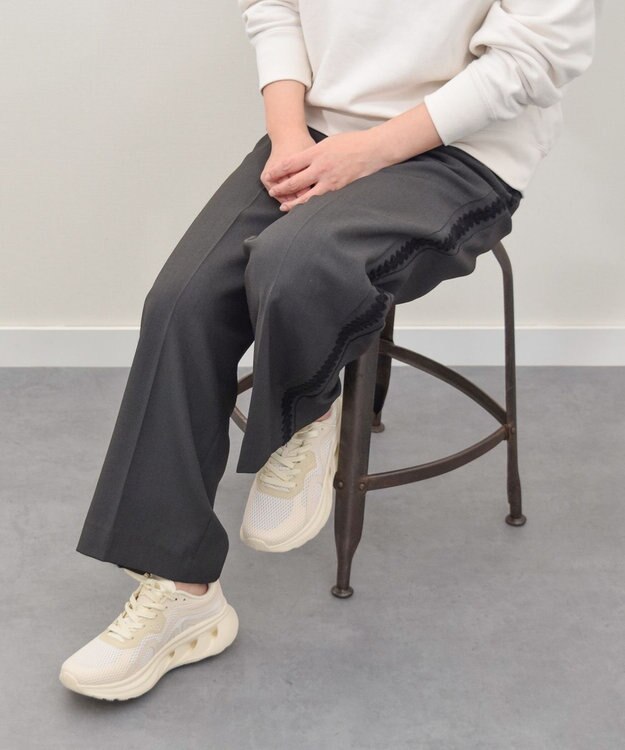 Bridget Birkin 【VINCULUM】厚底メッシュスニーカー アイボリー