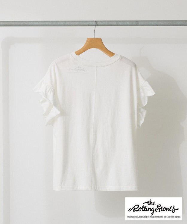 AMERICAN HOLIC 【KISS/The Rolling Stones】Tシャツ Off White