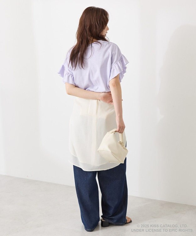 AMERICAN HOLIC 【KISS/The Rolling Stones】Tシャツ Lavender