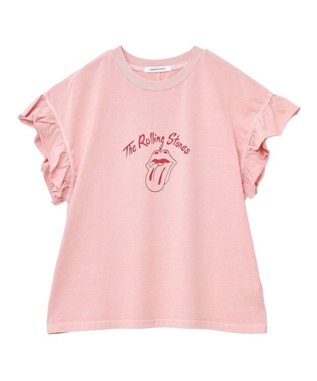 AMERICAN HOLIC 【KISS/The Rolling Stones】Tシャツ Pink