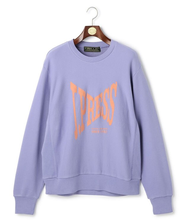 J.PRESS MEN 【WEB・一部店舗限定】Vintage J.PRESS Logo Sweatshirt パープル系