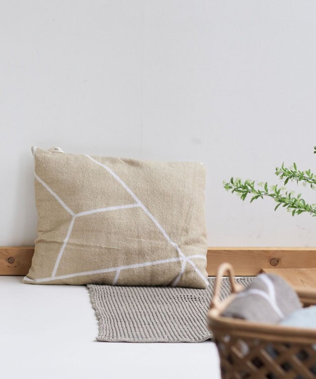 LOOM&SPOOL LBRパイルピローケース トラペカーキ