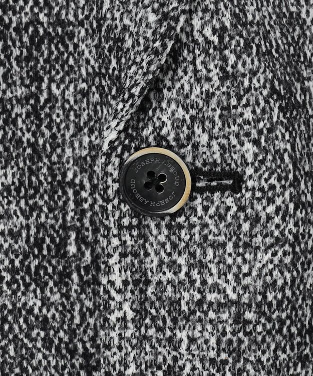 JOSEPH ABBOUD 【キングサイズ・軽量/ストレッチ】スラブインレー ジャケット ブラック系