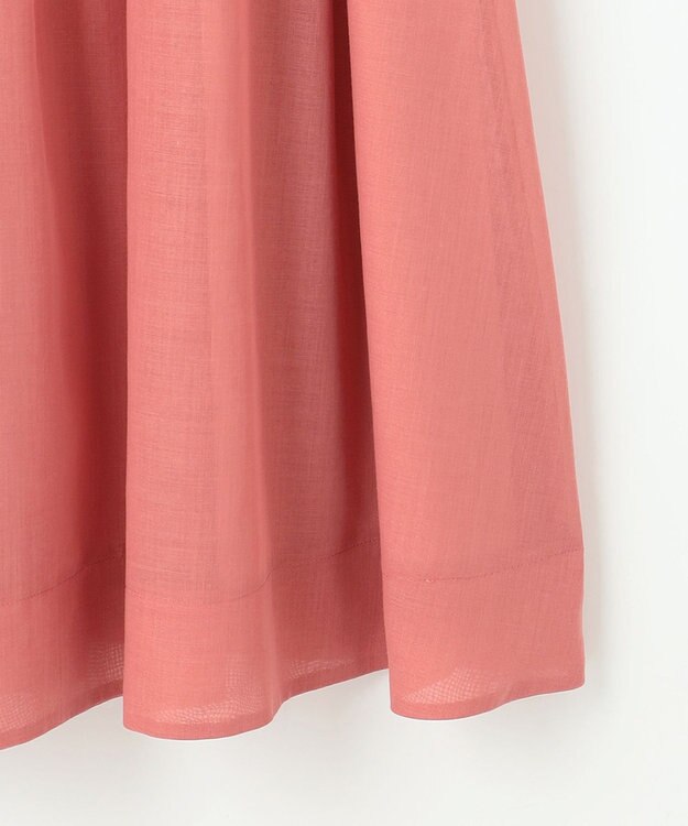 組曲 カラーボイル フレアスカート ピンク系