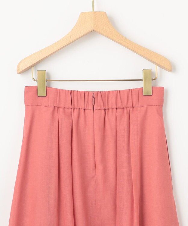 組曲 カラーボイル フレアスカート ピンク系