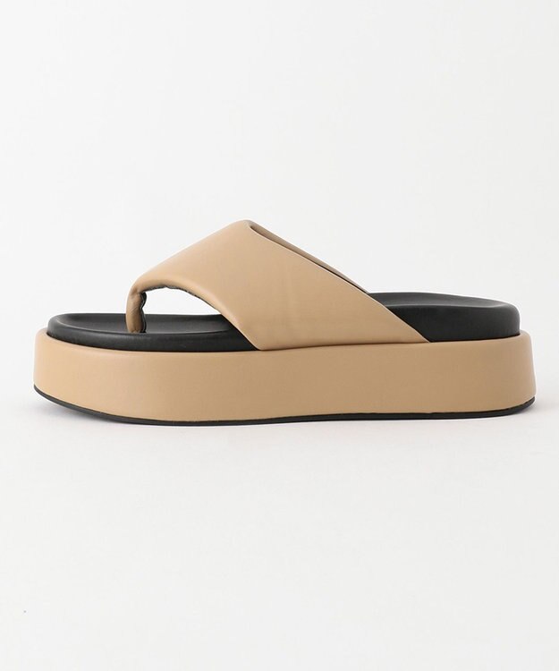 23区 【STORY7月号掲載】HEWN プラットフォームトング サンダル ベージュ系