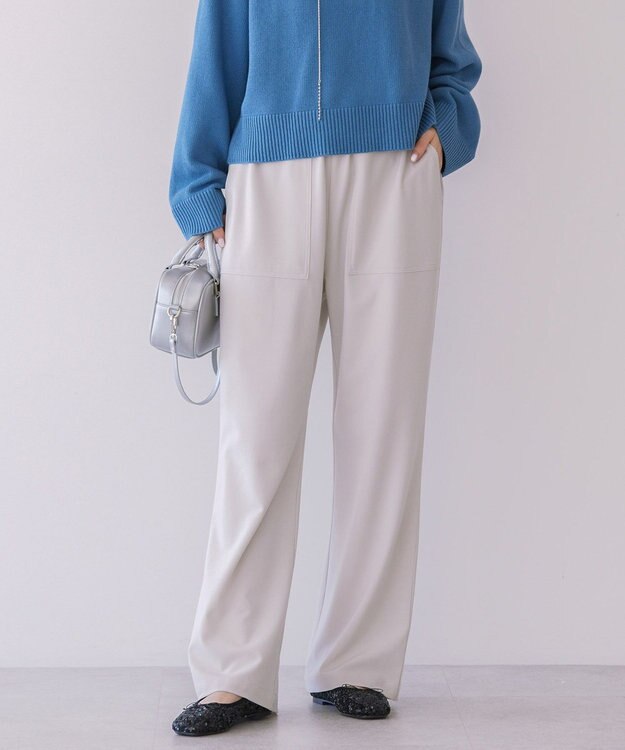 AMERICAN HOLIC 美・美・美ベイカーフレアパンツ Ivory