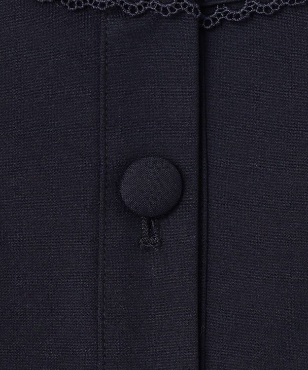 組曲 KIDS 【110-140㎝】ノーカラー ジャケット ネイビー