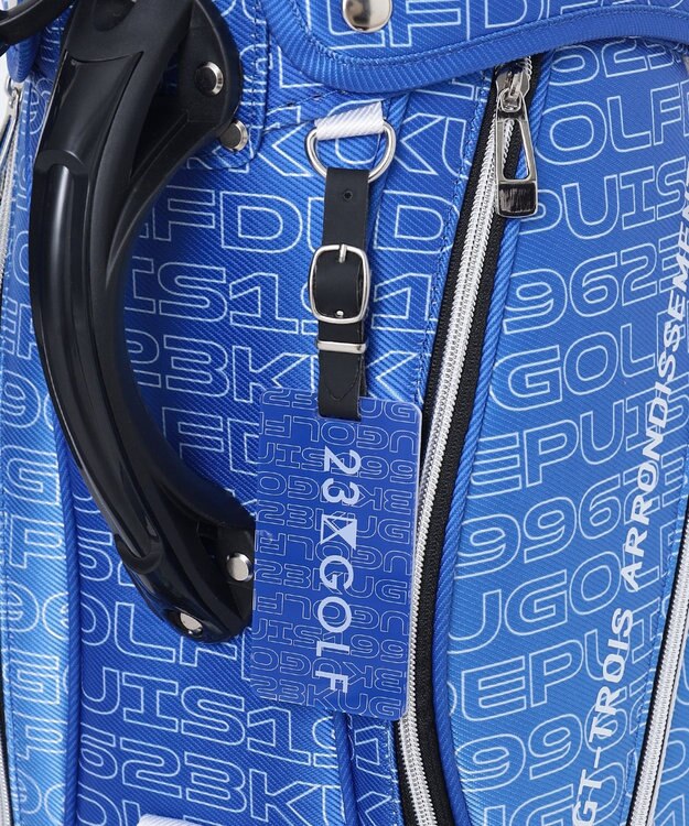 23区GOLF 【UNISEX】オリジナル変形ロゴ キャディバッグ スカイブルー系5