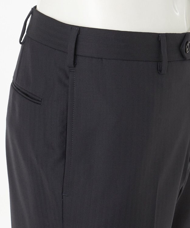 J.PRESS MEN 【ESSENTIAL CLOTHING】シャドーヘリンボン スーツ ネイビー系1