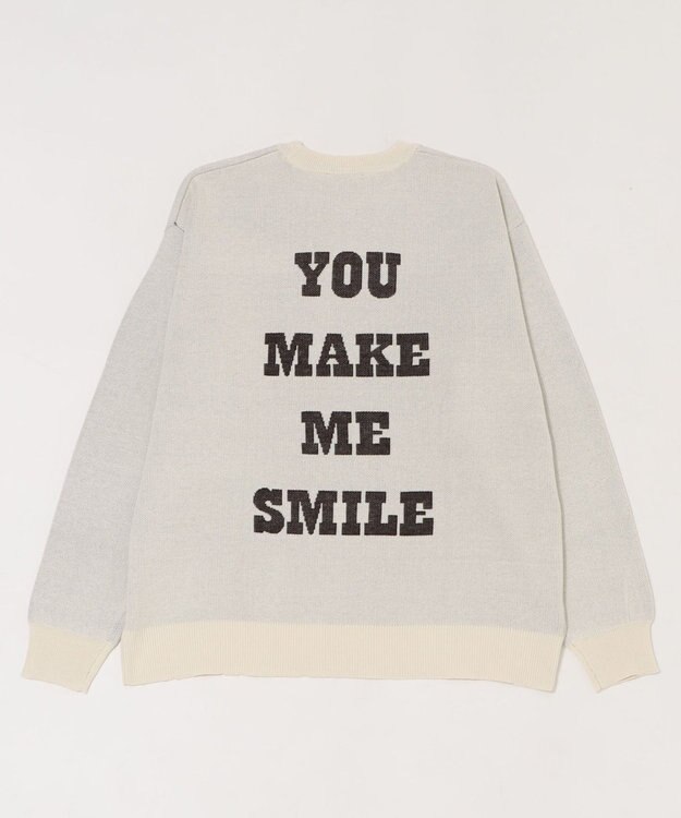 WEGO JERRY　ジャガードニット オフホワイト