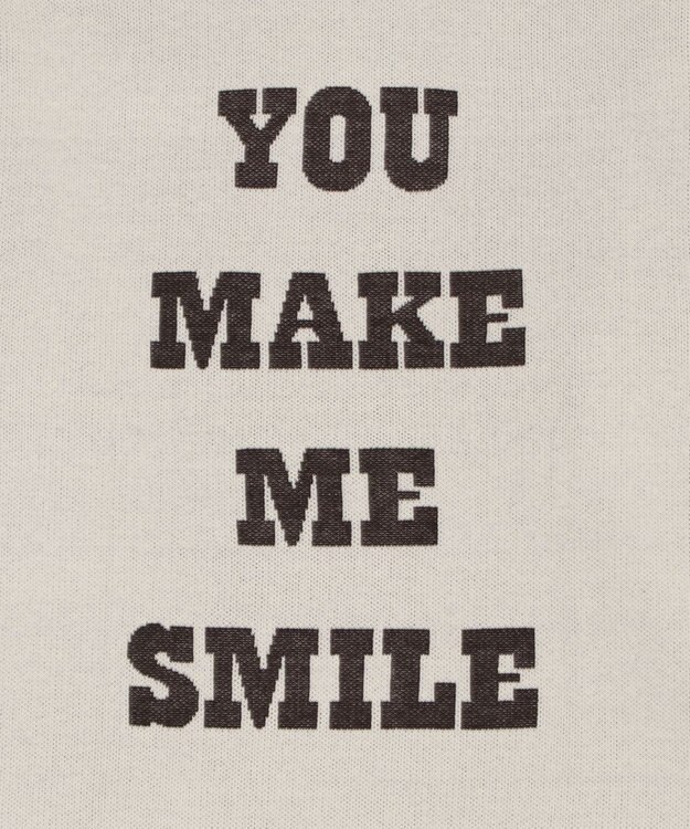 WEGO JERRY　ジャガードニット オフホワイト