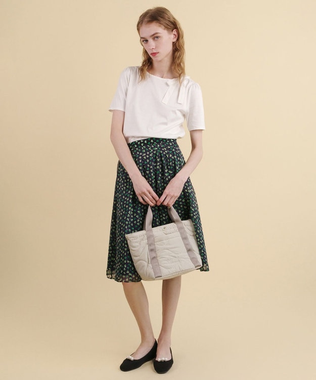 TOCCA 【WEB＆一部店舗限定】BOSCO POCHETTE トートバッグ アイボリー系