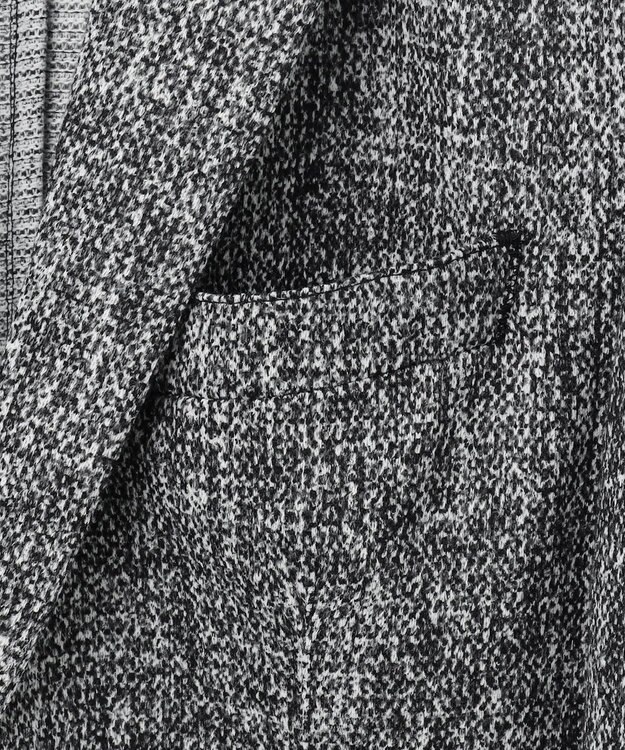 JOSEPH ABBOUD 【キングサイズ・軽量/ストレッチ】スラブインレー ジャケット ブラック系