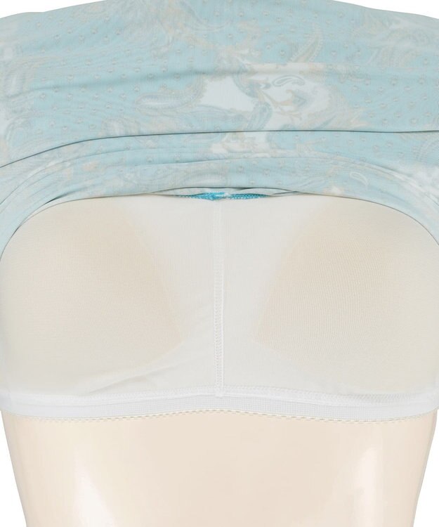 San-ai Resort（三愛水着楽園） ロングパンツセット　13L・15L　【Coral veil（コーラルヴェール）】 グリーン