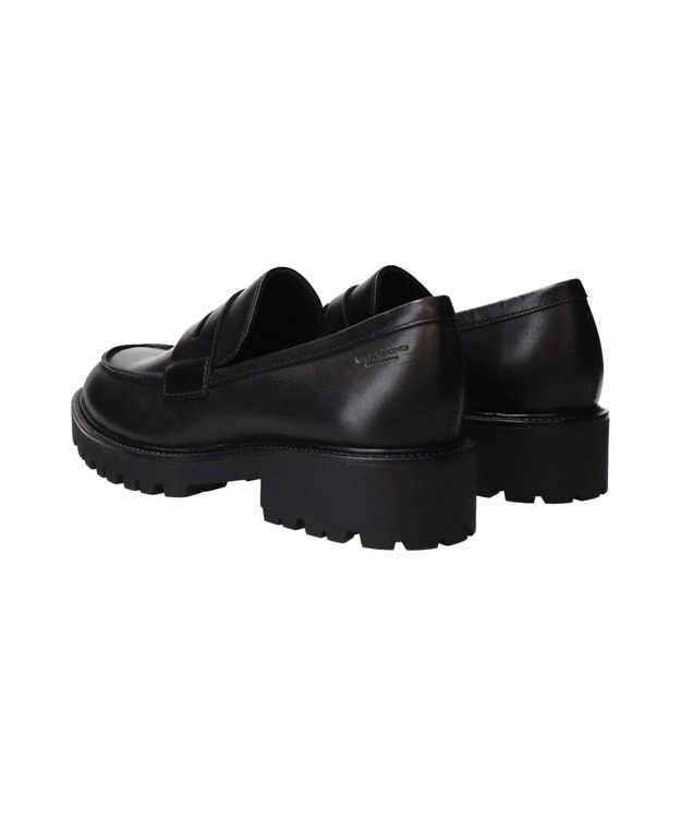 INTER-CHAUSSURES 【VAGABOND】ラウンドトウベーシックローファー ブラック