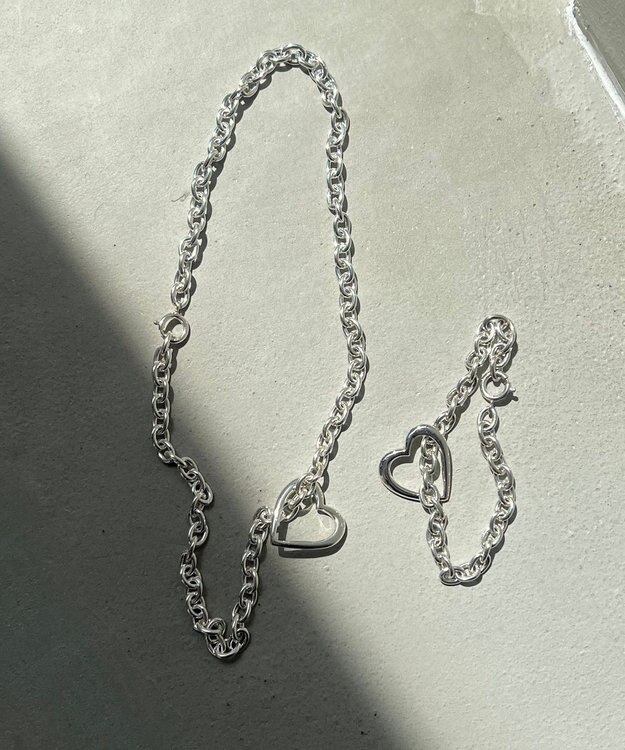 yoaa シルバー925　エブリイハートブレスレット シルバー925