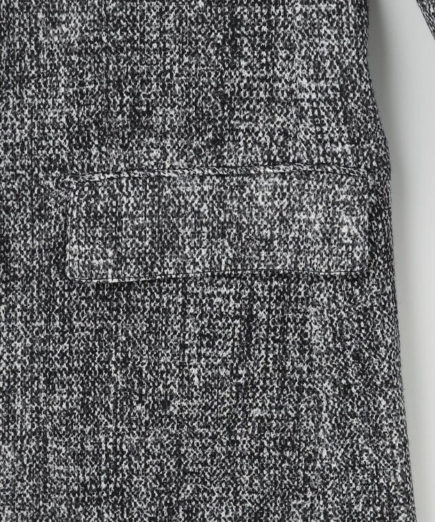 JOSEPH ABBOUD 【キングサイズ・軽量/ストレッチ】スラブインレー ジャケット ブラック系