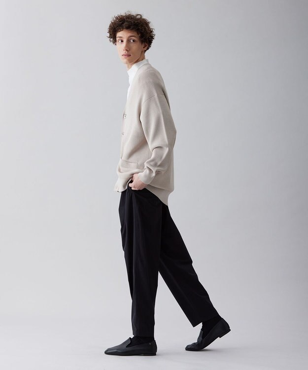 UNFILO MENS 【新色追加】FINE MOVE ワイドパンツ [24年商品] ブラック