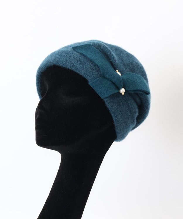 AURORA LANVIN en Bleu （ランバン オン ブルー）カシミヤターバン風ワッチ ターコイズ