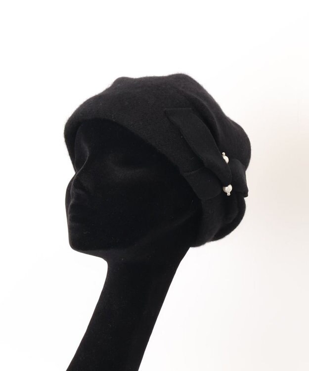 AURORA LANVIN en Bleu （ランバン オン ブルー）カシミヤターバン風ワッチ ブラック