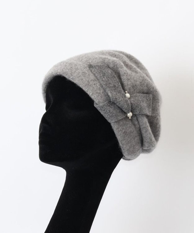 AURORA LANVIN en Bleu （ランバン オン ブルー）カシミヤターバン風ワッチ グレー