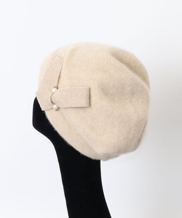 AURORA LANVIN en Bleu （ランバン オン ブルー）カシミヤターバン風ワッチ ベージュ