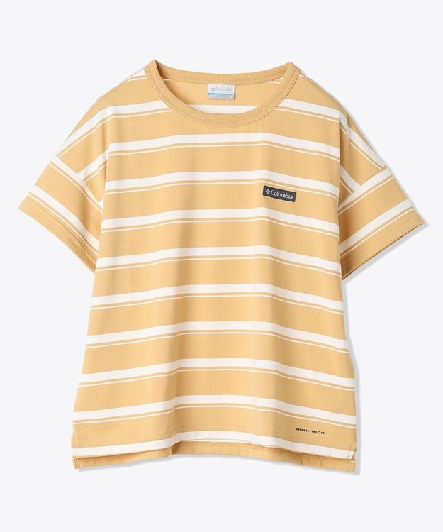 Columbia Columbia/ ウィメンズクラウドアベニューショートスリーブTシャツ /コロンビア Sand Dune Border