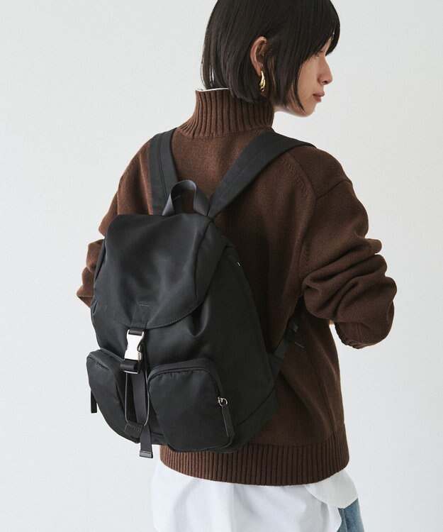 russet ナイロンリュックサック(CE-1650) Black