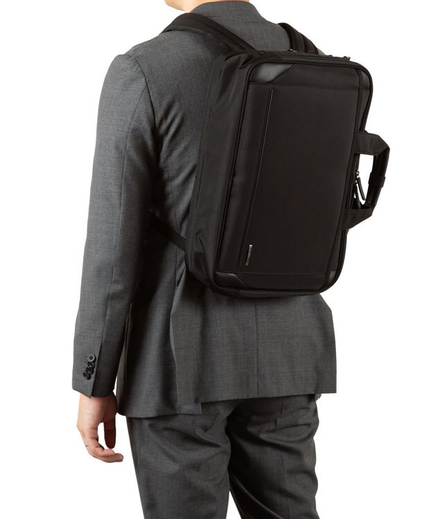 ACE BAGS & LUGGAGE World Traveler クラトス ビジネスバッグ B4サイズ 14インチPC収納 3way ２気室 65333 ワールドトラベラー ブラック