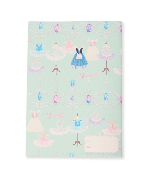 Chacott ジュエルチュチュレッスンノート アイスグリーン