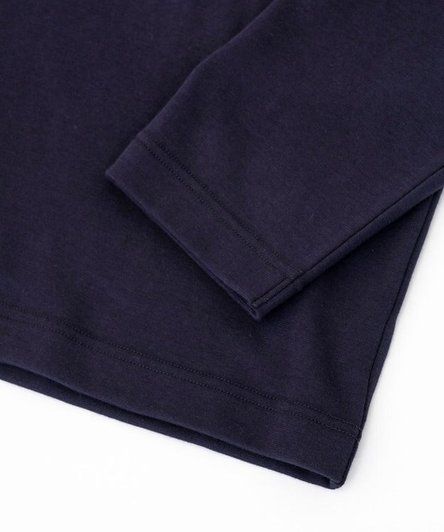 HAAG レゾナバイオ リラックスロングスリーブシャツ ネイビー